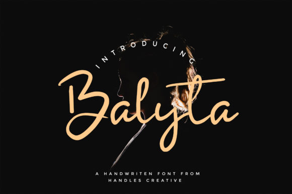 Balyta: The Perfect Handwritten Font for Crafters and Creators