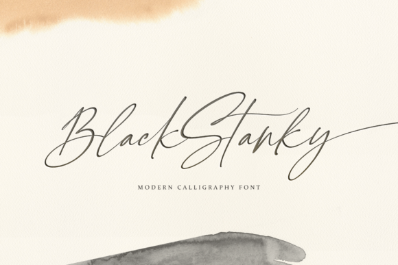 Black Stanky: A Handwritten Font for Unique Branding