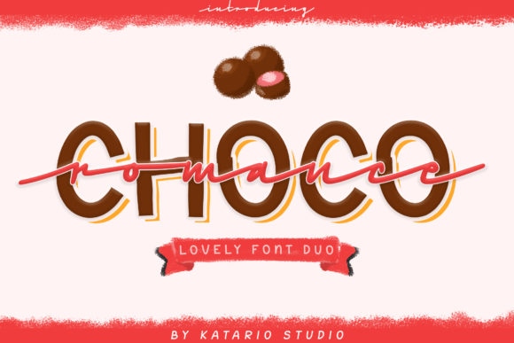 Choco Romance: A Handwritten Font for Crafters