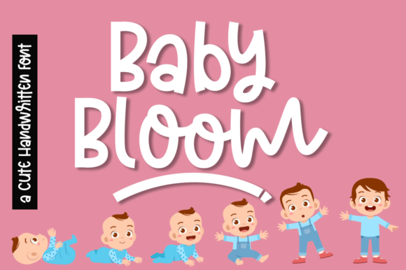 Discover Baby Bloom: A Charming Handwritten Font for Crafters