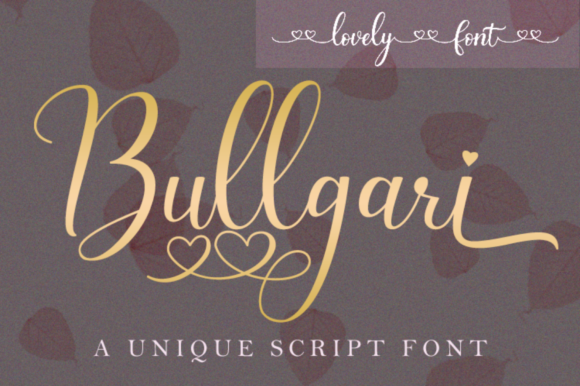 Elevate Your Campaigns with Bullgari: A Premium Script Font