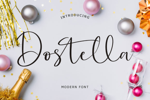 Elevate Your Web Design with Dostella Script Font