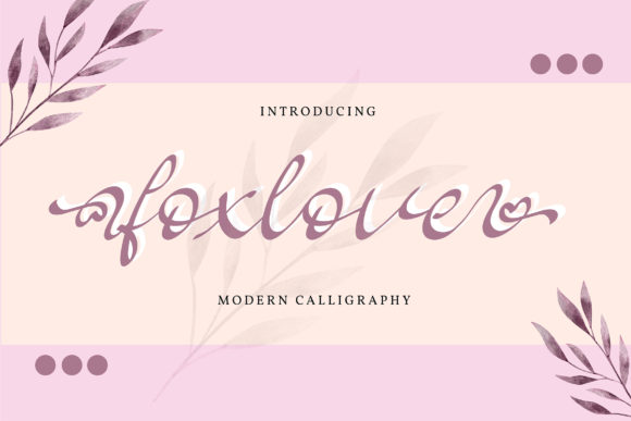 Elevate Your Web Design with Foxlove Font