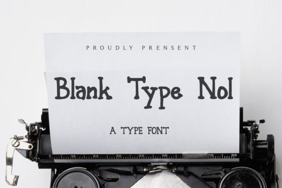 Enhance Your Brand with Blank Type Nol Font