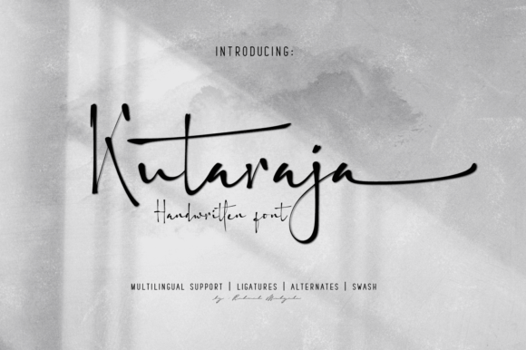 Enhance Your Brand with Kutaraja: A Dainty and Clean Font