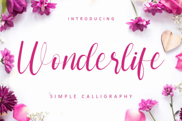 Enhance Your Brand with Wonderlife: A Sweet Script Font