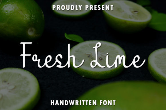 Enhance Your Craft with Fresh Lime Font