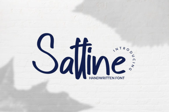 Enhance Your Web Design with Sattine Font