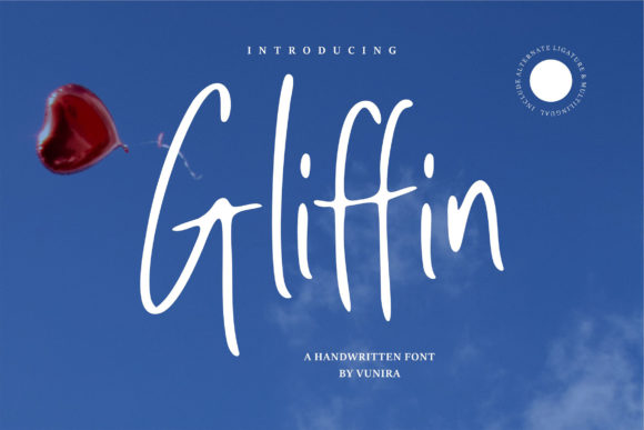 Gliffin: A Playful Script Font for Memorable Branding