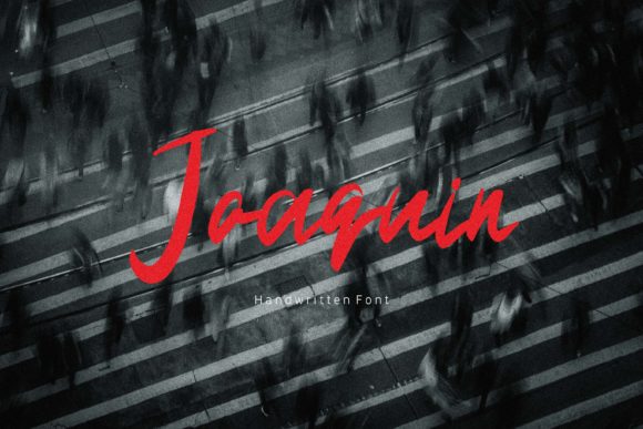 Joaquin: A Modern Handwritten Font for Creative Web Design