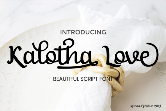 Kalotha Love: A Script Font with Elegance