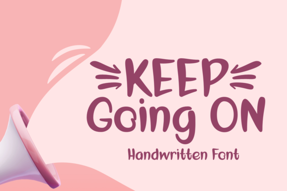Keep Going On: A Versatile Script Font for Web Design