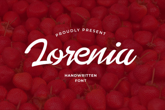 Lorenia: A Charming Handwritten Font for Crafters