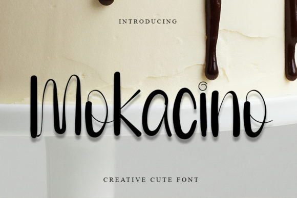 Mokacino: A Playful Handwritten Font for Creative Web Design