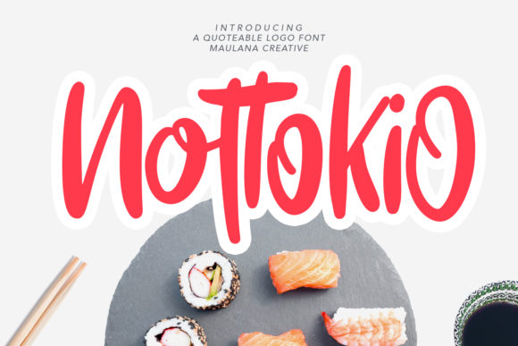 Nottokio: A Bold and Fun Handwritten Font for Standout Designs