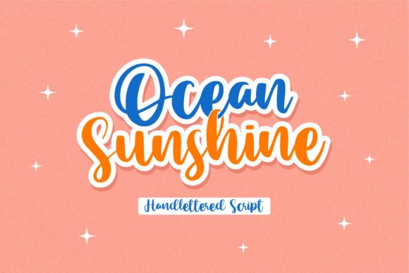 Ocean Sunshine: A Font for Captivating Marketing Designs