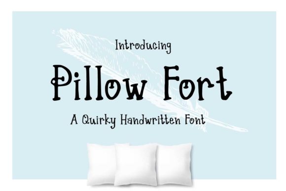 Pillow Fort: A Quirky Handwritten Font for Web Design