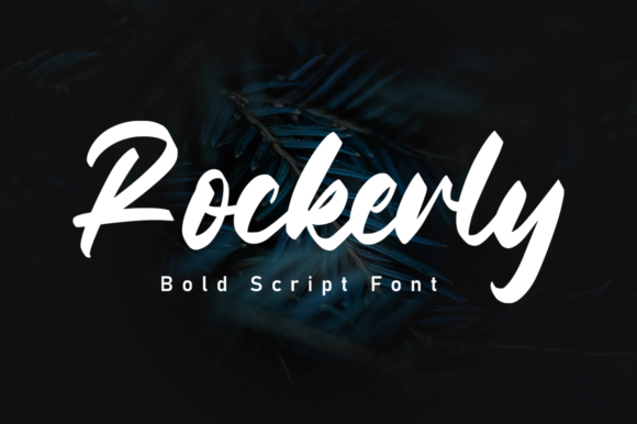 Rockerly: A Daring Script Font for Modern Branding