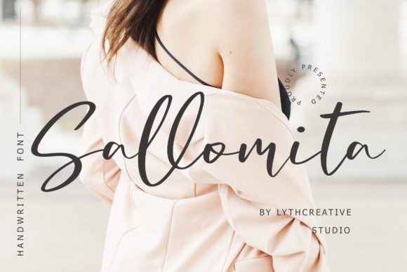 Sallomita: A Handwritten Font for Editorial Elegance