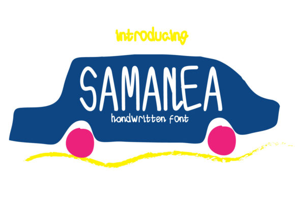 Samanea: A Handwritten Font for Creative Makers