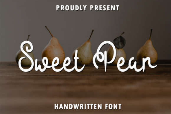 Sweet Pear: A Handwritten Font for Charming Web Design