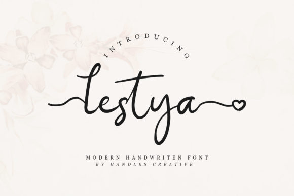 Transform Your Brand with Lestya: A Magical Script Font