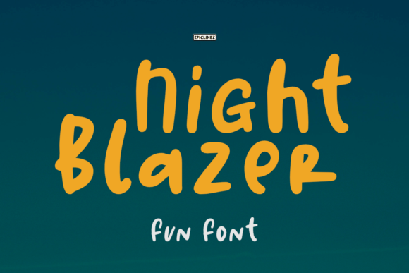Unleash Creativity with Night Blazer Font