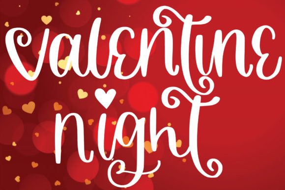 Valentine Night: The Perfect Font for Your Brand's Romance