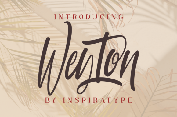 Weyton: A Versatile Script Font for Editorial Design